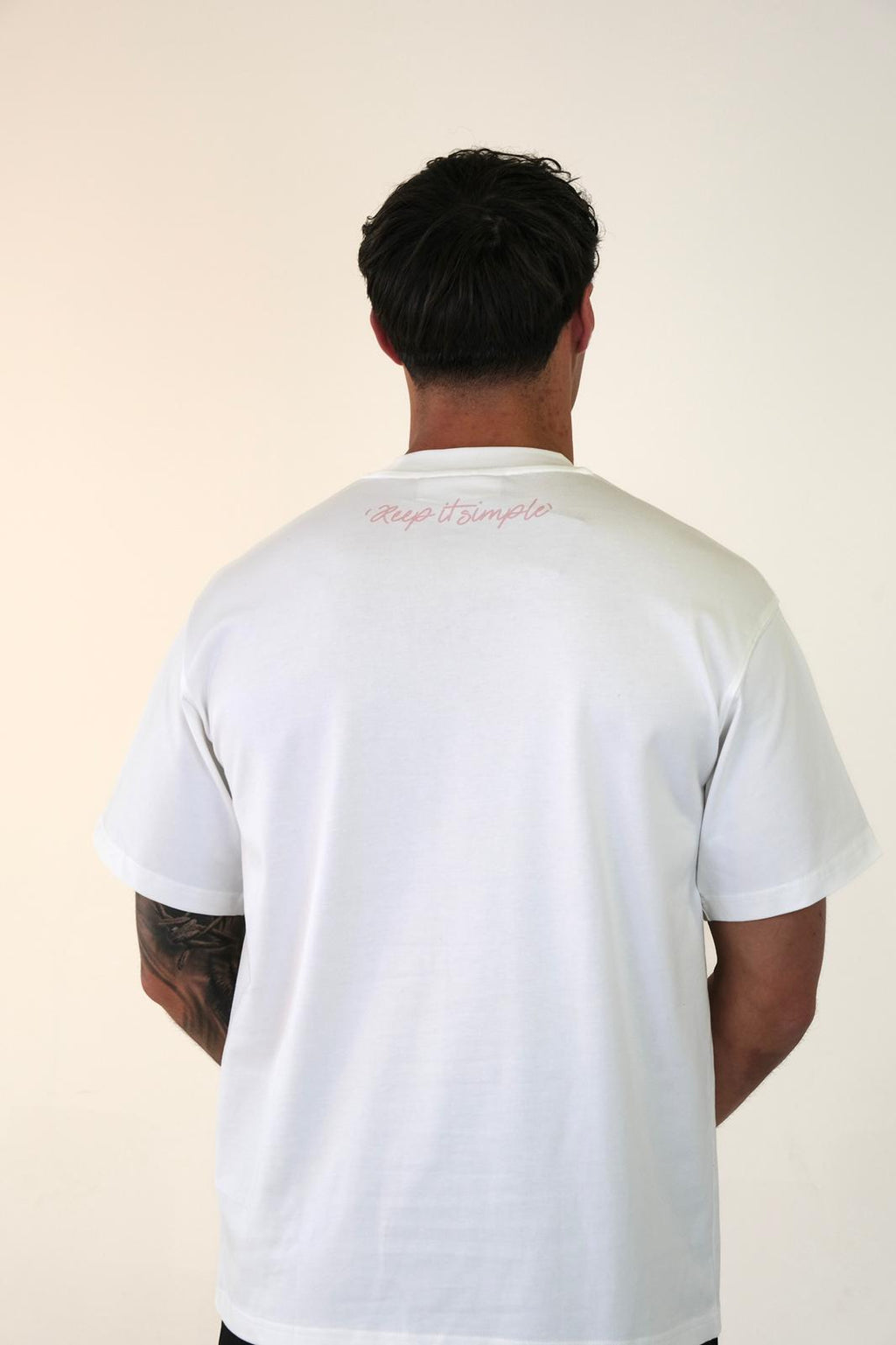 SIGNATURE MONOLOGUE TSHIRT (PINK)