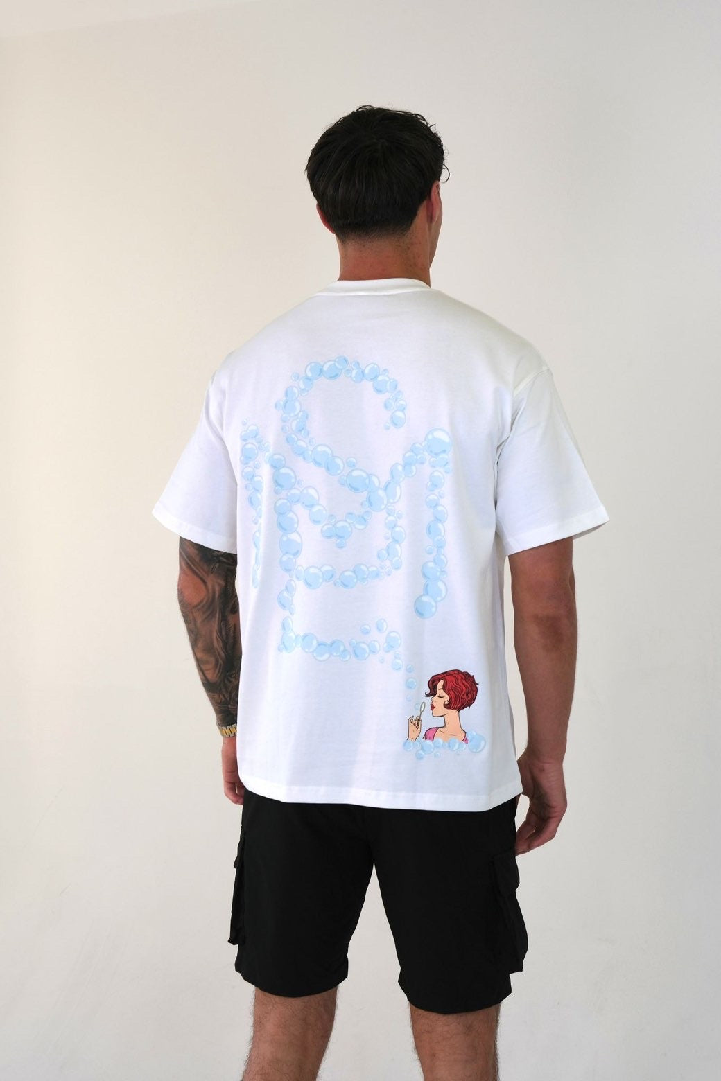 BUBBLE TSHIRT (WHITE)
