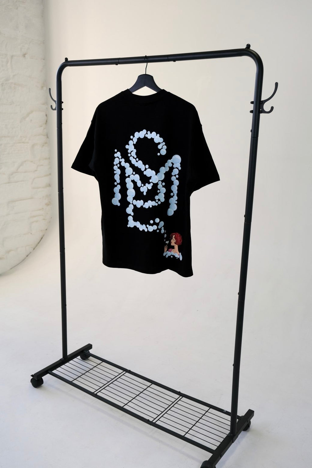 BUBBLE TSHIRT (BLACK)