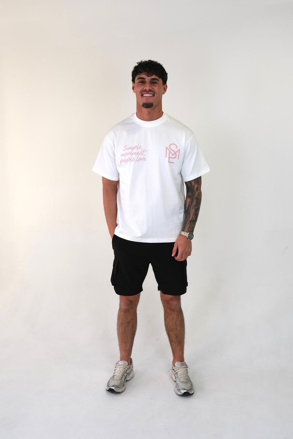 SIGNATURE MONOLOGUE TSHIRT (PINK)