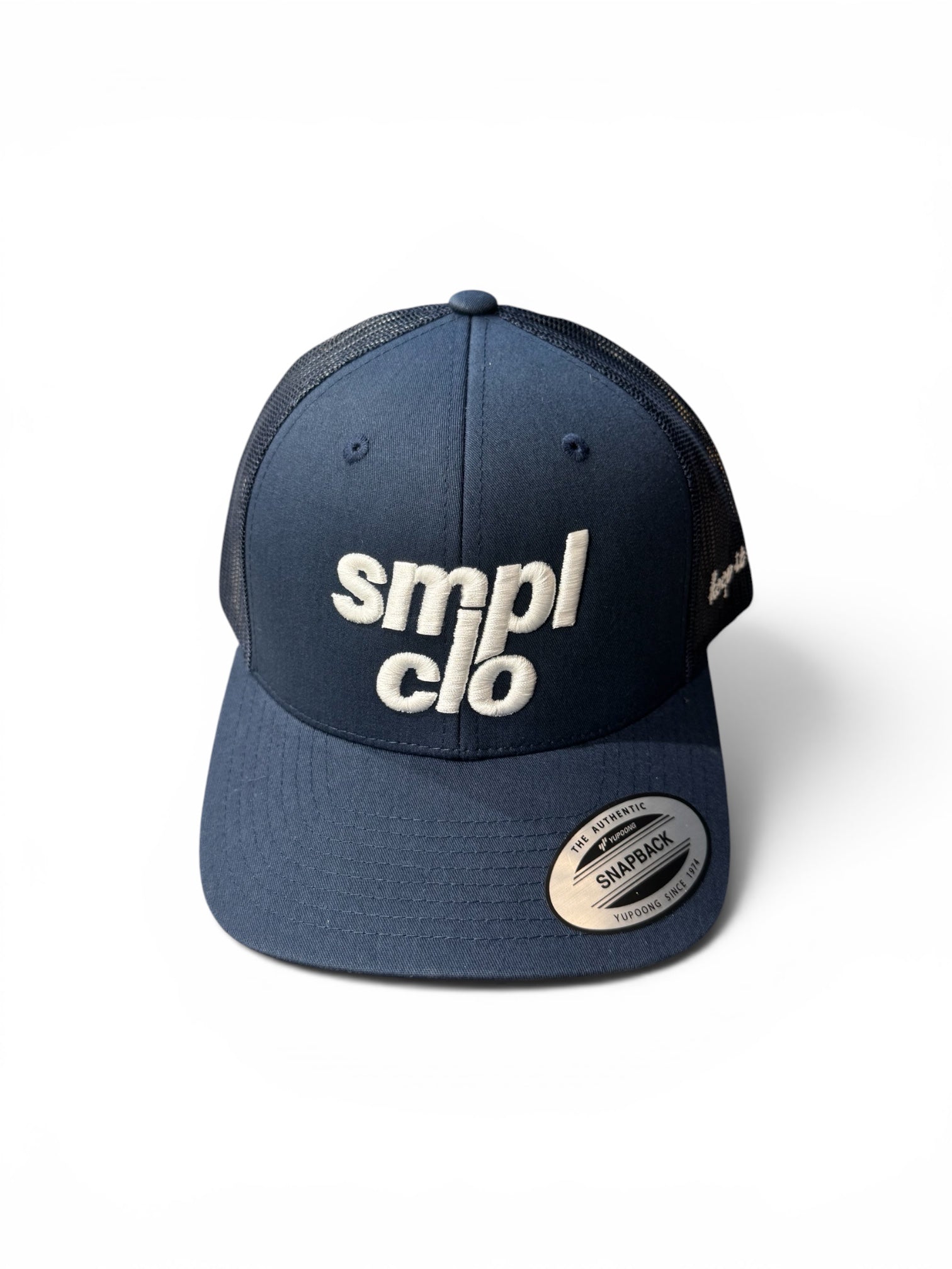 SMPLCLO SNAPBACK NAVY / WHITE