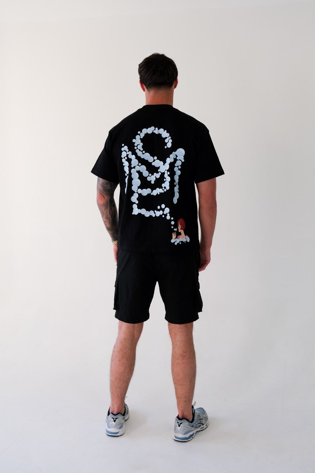 BUBBLE TSHIRT (BLACK)